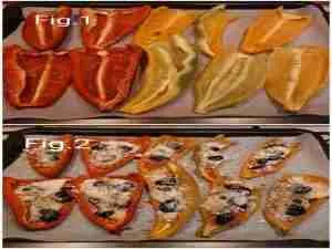 Peperoni gratinati al forno