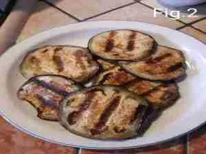 Bruschette di melanzane estive 2 bruschette