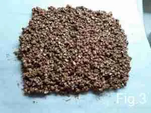 Salame di cioccolata con grano saraceno 3 salame di cioccolata