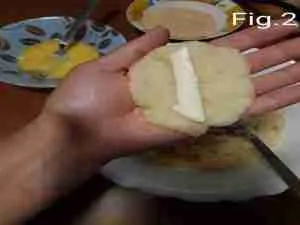 Crocchette di patate filanti 4 crocchette di patate