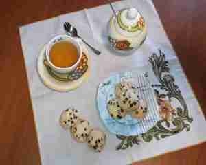 Cookies con gocce di cioccolato