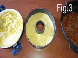 Sartù di riso al ragù 3 sartù di riso