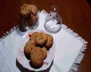 Biscotti al burro di arachidi
