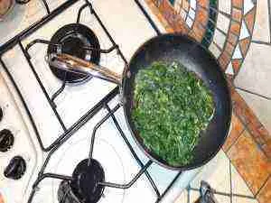 Calzone S.G. con ripieno di spinaci 4 calzone