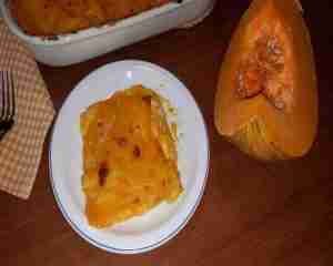 Lasagne senza glutine alla zucca