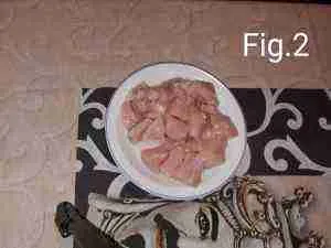 Tocchetti di pollo e patate sabbiose 3 patate