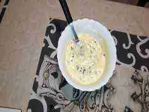 Torta di banana e gocce di cioccolato 2 banana