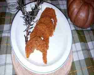 Cotolette al forno di zucca