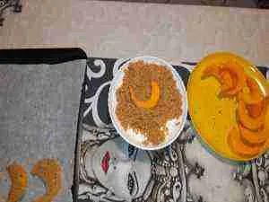 Cotolette al forno di zucca 3 cotolette al forno