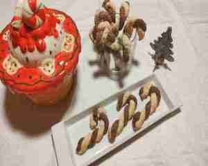 Bastoncini biscotti di Natale