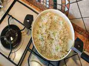 Risotto con il cavolfiore al forno 1 cavolfiore al forno