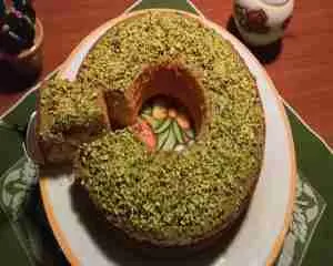 Ciambella al pistacchio di Bronte 1 pistacchio di Bronte