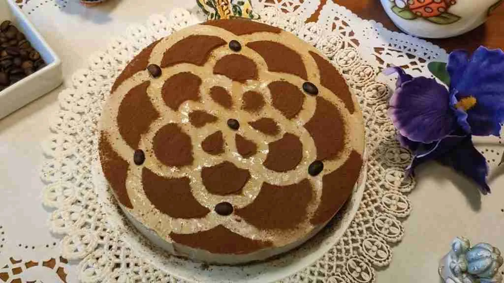 Cheesecake al caffè