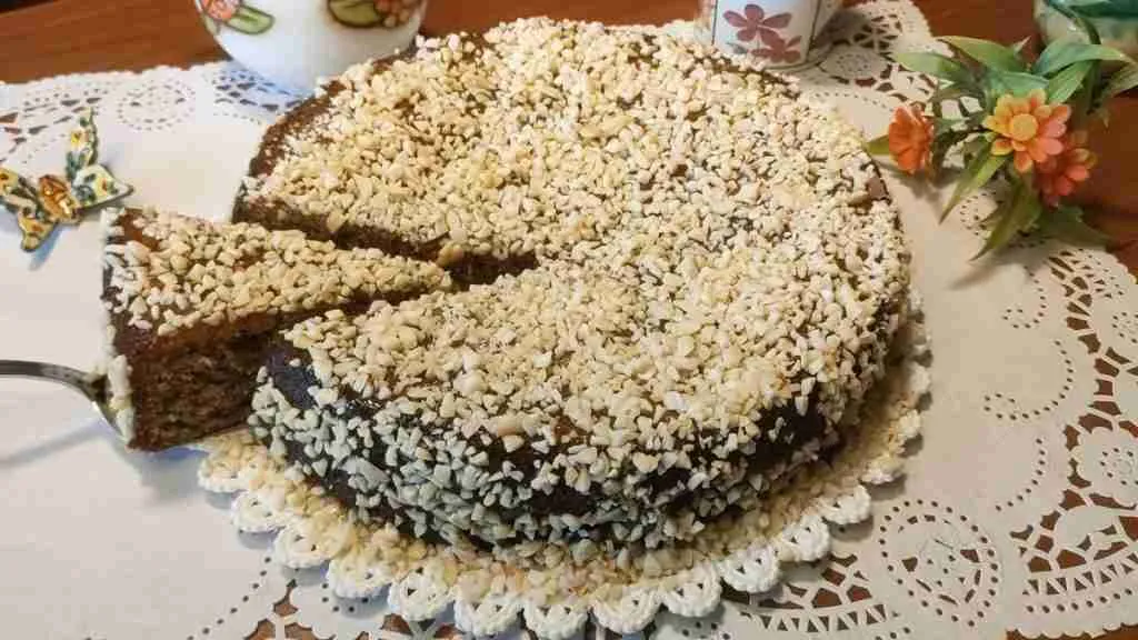 Torta di grano saraceno e mandorle 1 Torta di Grano saraceno e mandorle