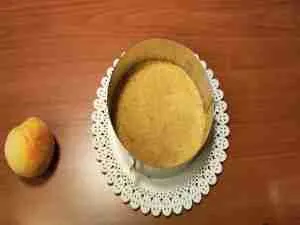 Torta fredda proteica yogurt e pesche